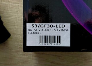 Luz Rotativa 12V