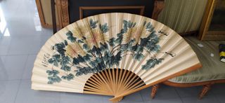 Antiguo abanico gigante japones