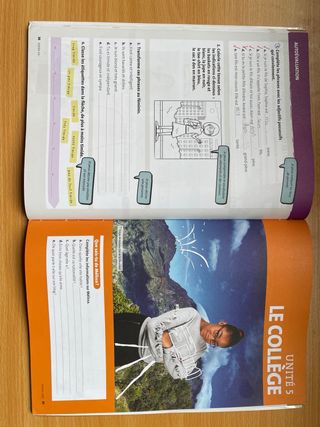 Libro de ejercicios de francés: Le reporters 1 ESO