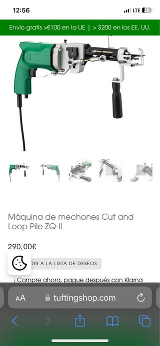 Máquina Tufting Cut and Loop Pile ZQ11