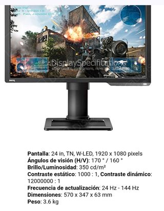 Monitor BENQ XL2411 