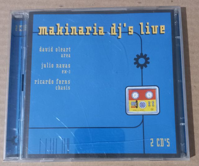 Makinaria DJ's Live CD album 2xCD
