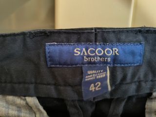 Calça chino Sacoor Brothers clássico, formal