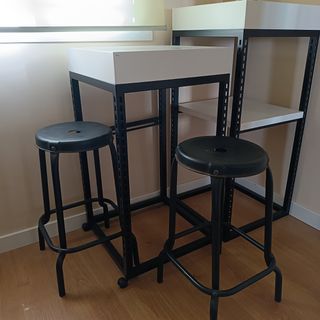 Conjunto mesa auxiliares 