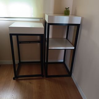 Conjunto mesa auxiliares 