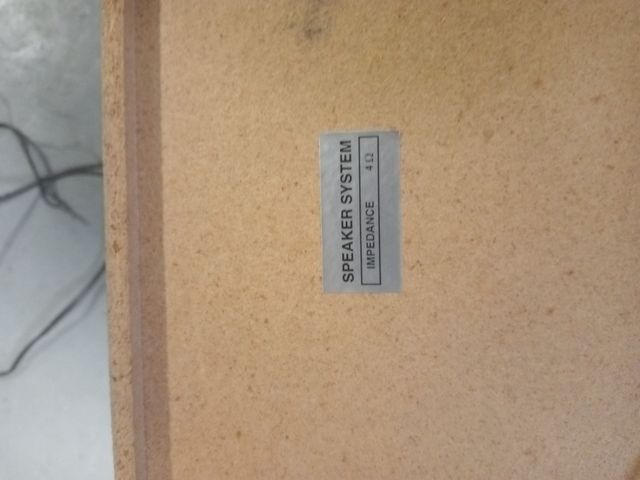 Juego de tres altavoces