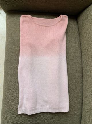 Jersey bicolor rosa de El Corte Inglés