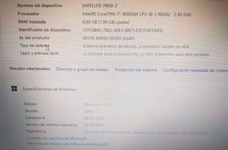 Portatil i7 Toshiba Satellite