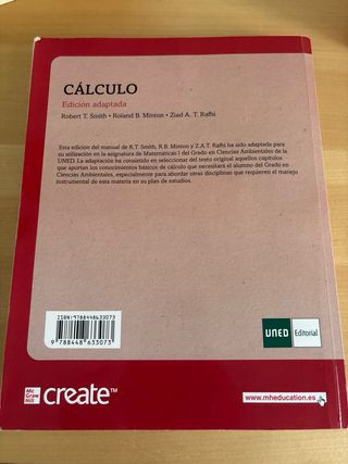 Cálculo edición adaptada a UNED