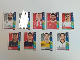LOTE CROMOS TOPPS UEFA CHAMPIONS 2017-18