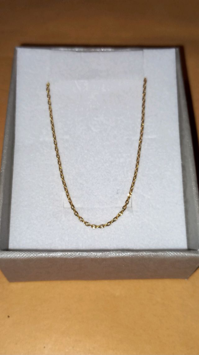 Cadena 65cm oro 18k