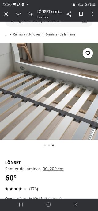 Somier y colchones ikea