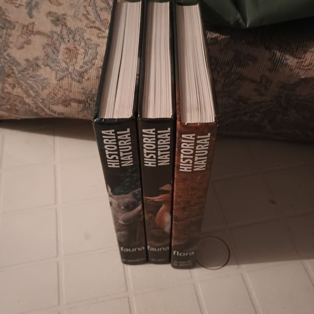 3 libros historia natural