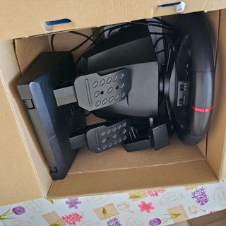 Volante + pedales play 4