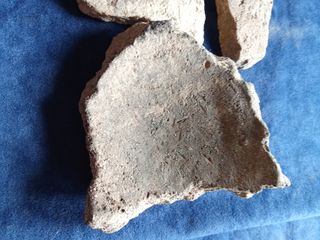 LOTE FRAGMENTOS CERAMICA NEOLITICA TECNICA CORDON