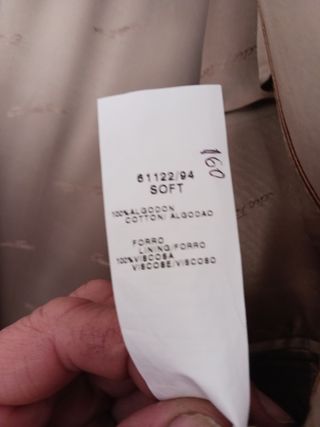 Jaqueta de caballero