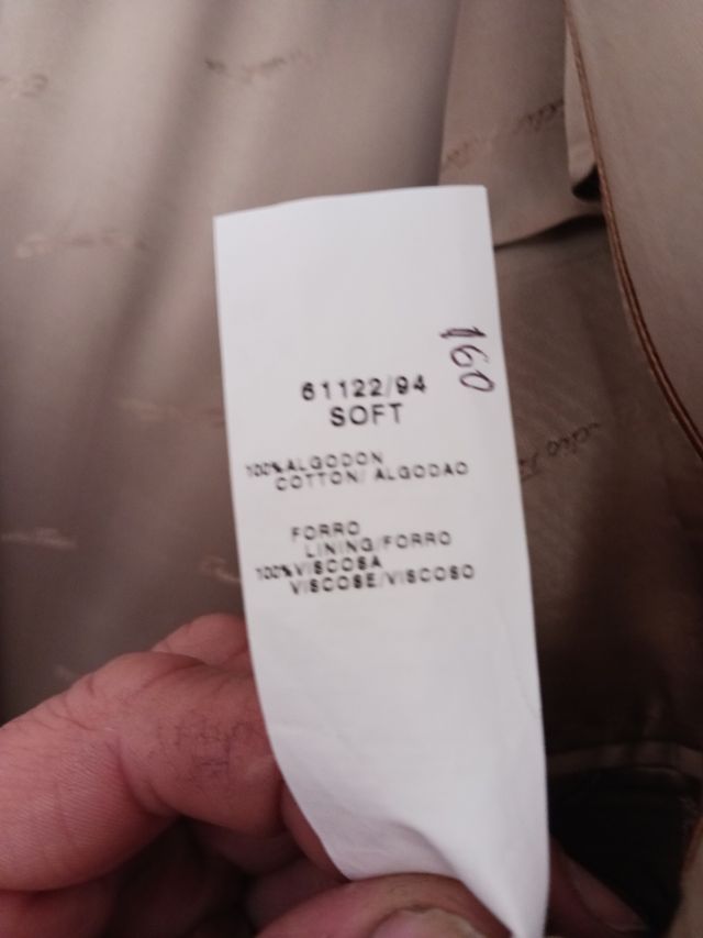 Jaqueta de caballero