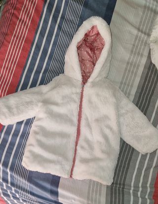 Piumino reversibile bambina