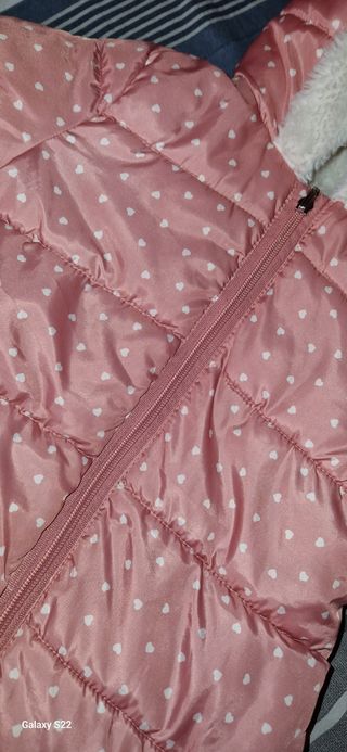 Piumino reversibile bambina