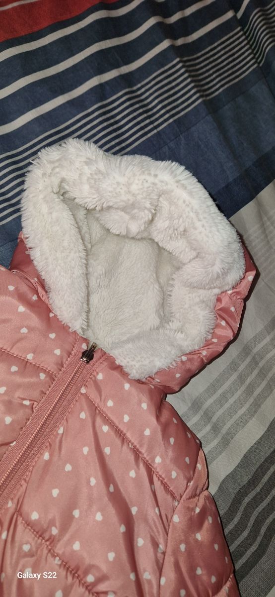 Piumino reversibile bambina