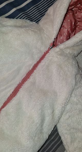 Piumino reversibile bambina