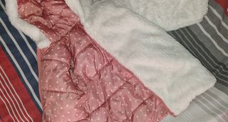 Piumino reversibile bambina