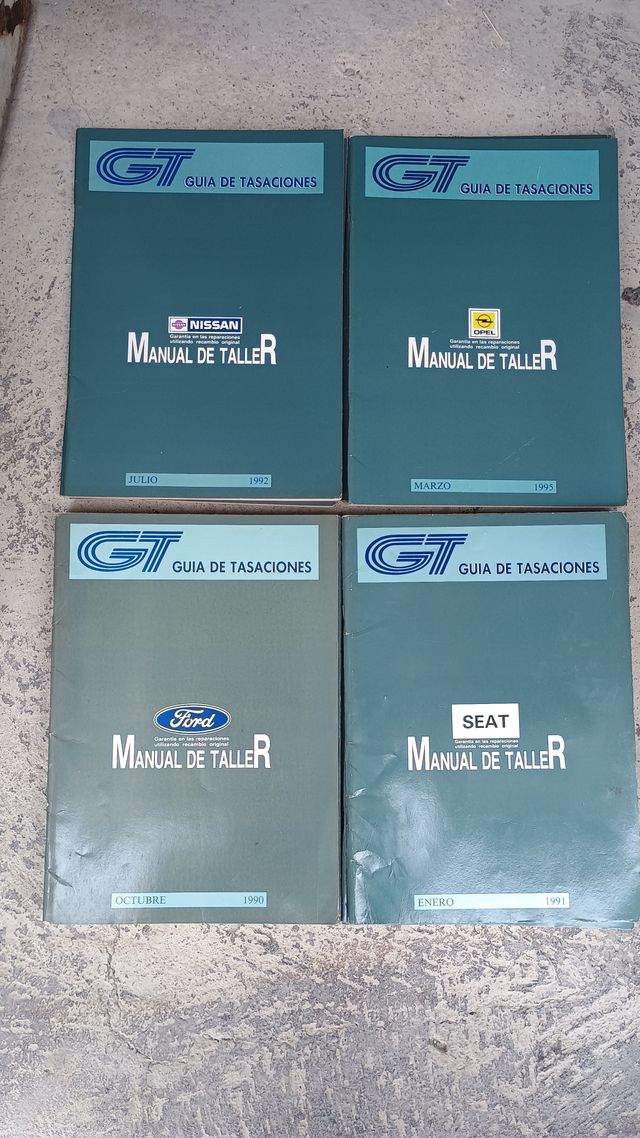 Manual de taller Guia tasaciones