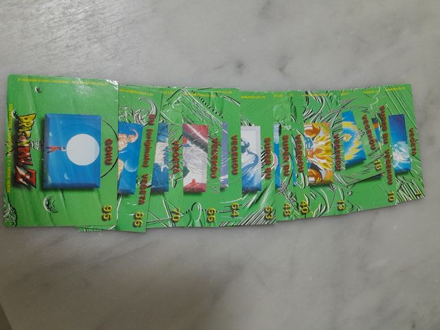 Card Dragon Ball Z serie verde