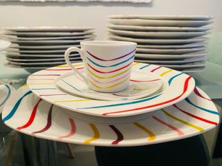 Vajilla y juego de cafe a juego para 10 pax