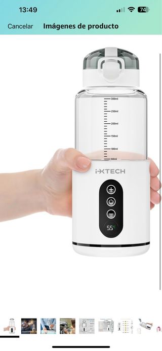 Calienta biberones intech  nuevo a estrenar  