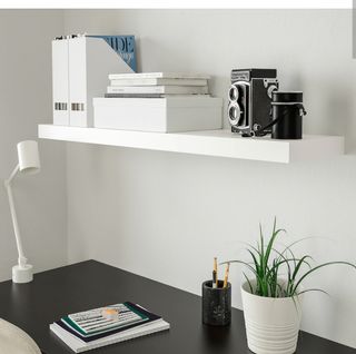 Lote 2 baldas IKEA (blanca y negra)