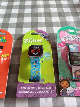 RELOJES DE NIÑA O NIÑO TACTILES