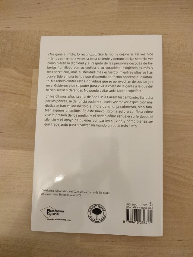Libro libros novela novelas Sor Lucía se confiesa