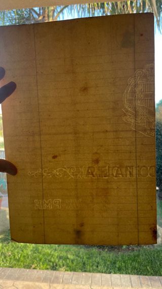 Foglio Protocollo REGNO ITALIA 1937