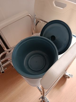 Silla geriátrica ducha