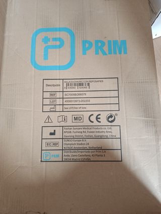Silla geriátrica ducha