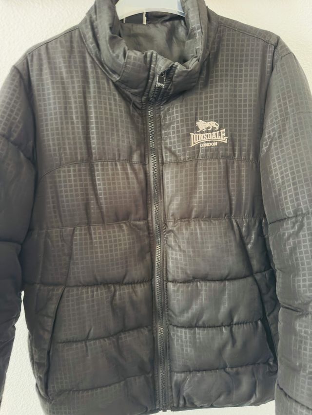 Abrigo Lonsdale Black-Puff - Made in UK