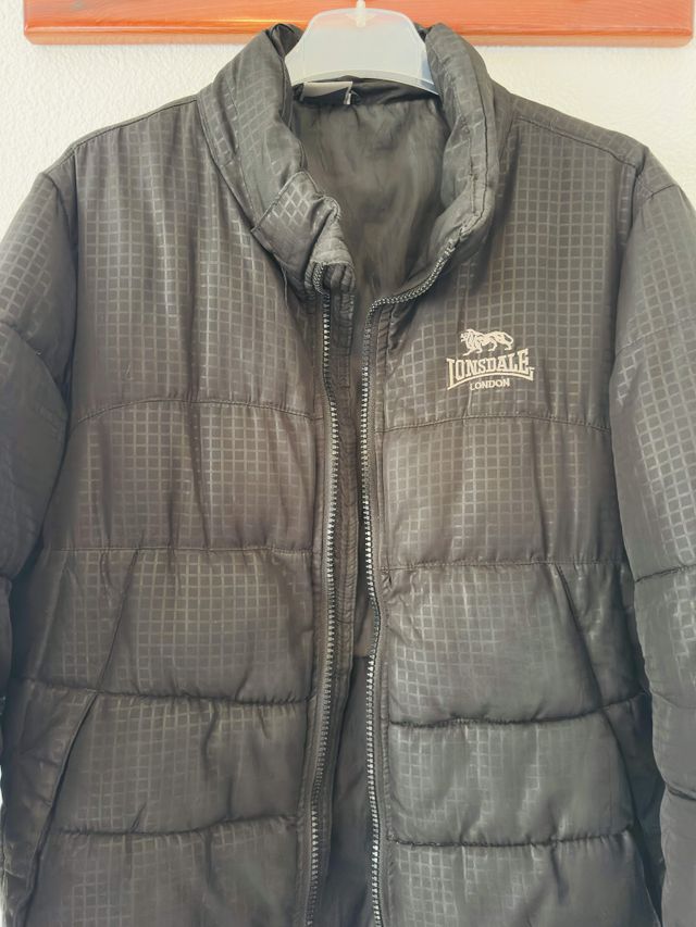 Abrigo Lonsdale Black-Puff - Made in UK