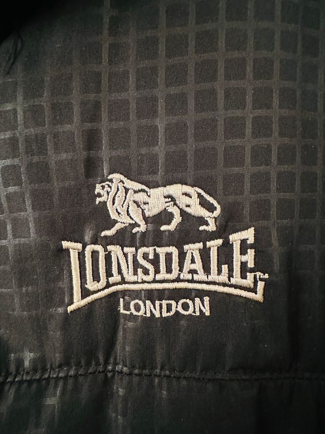 Abrigo Lonsdale Black-Puff - Made in UK