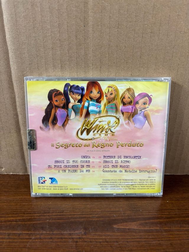 CD Film Winx Segreto del Regno Perduto nuovo