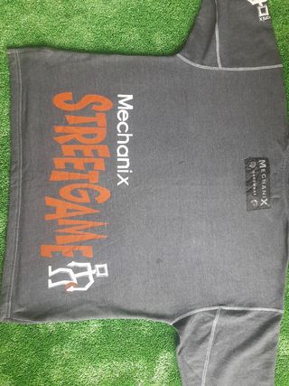 Camiseta Ronitx Oversize Vintage Gris
