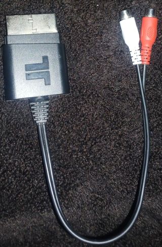 Cable xbox 360 audio rojo y blanco 