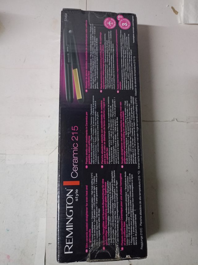 Remington Plancha de Pelo Slim Compact, Cerámica