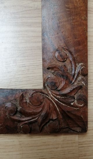 Antiguo marco madera