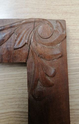 Antiguo marco madera