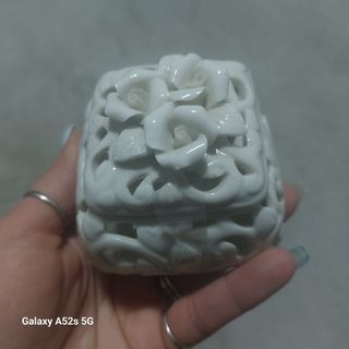 cestino ceramica vintage