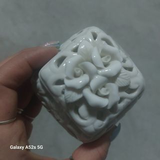 cestino ceramica vintage