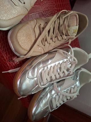 2 paia scarpe sportive