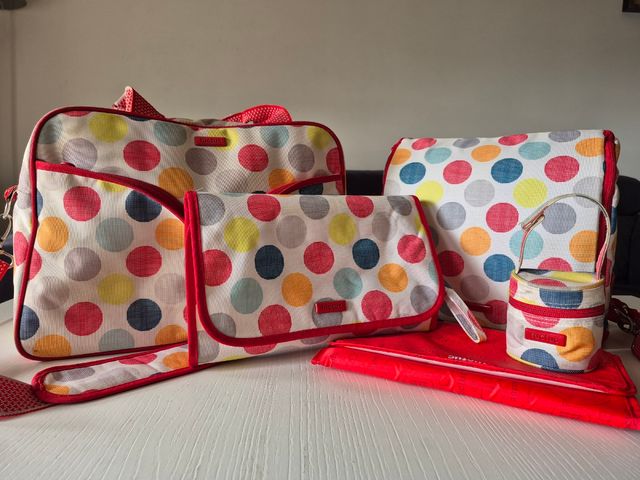 Set Bolso cambiador silla Cochecito