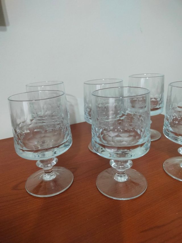 Servizio di bicchieri in cristallo. da 20 pez